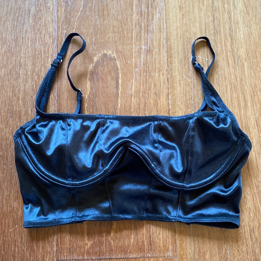 Urban outfitters “from under the sea” corset style bra top
